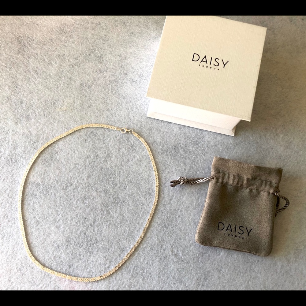Daisy London Short Snake Chain Necklace